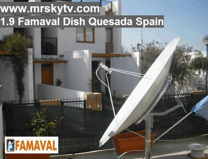SKY TV SPAIN SATELLITE BIG SAT DISHES SPAIN SATELLITE DISH FAMAVAL